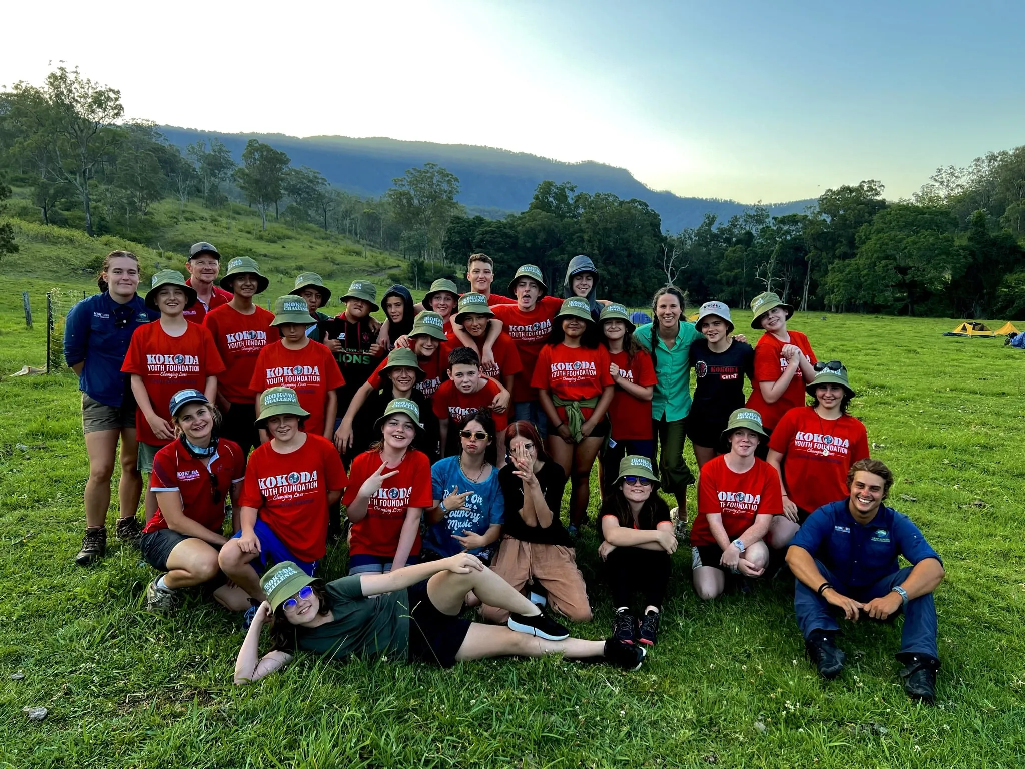 Calm shoreline at dusk with muted tones